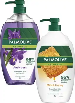 Coles Palmolive Naturals Body Wash offer
