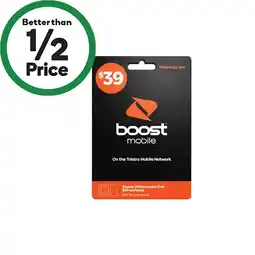 Woolworths Boost $39 Starter Pack offer