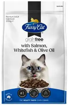 Coles Fussy Cat Grainfree Dry Cat Food offer
