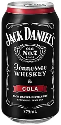 Coles Jack Daniels & Cola Cans offer