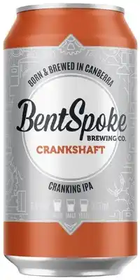 Coles BentSpoke Crankshaft IPA Cans offer