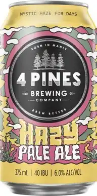 Coles 4 Pines Brewing Hazy Pale Ale Cans offer
