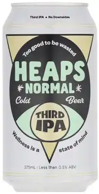 Coles Heaps Normal Third IPA Cans offer