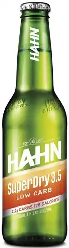 Coles Hahn Super Dry 3.5 Bottles offer