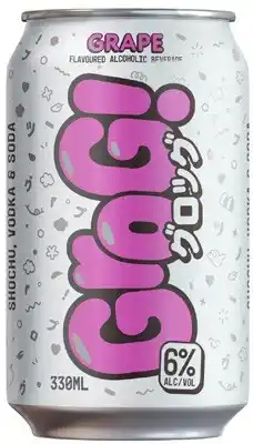 Coles Grog Mixed Cans offer