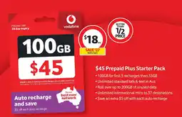 Coles Prepaid Plus Starter Pack offer