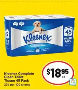 IGA Kleenex Complete Clean Toilet Tissue offer