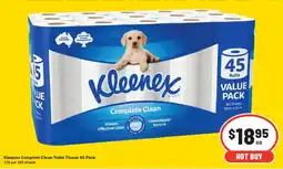 IGA Kleenex Complete Clean Toilet Tissue offer