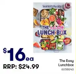 BIG W The Easy Lunchbox offer