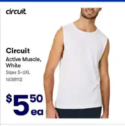 BIG W Circuit Active Muscle, White offer