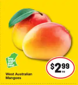 IGA West Australian Mangoes offer