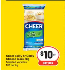 IGA Cheese Block 1kg Selected Varieties offer