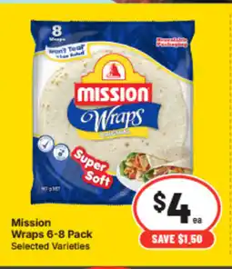 IGA Mission Wraps offer
