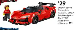 Target LEGO® Speed Champions Ferrari SF90 XX Stradale Sports Car offer