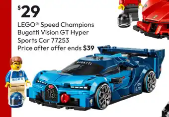 LEGO® Speed Champions Bugatti Vision GT Hyper Sports Car