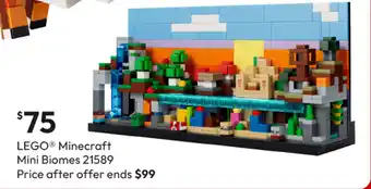 LEGO® Minecraft Mini Biomes