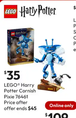 Target LEGO® Harry Potter Potter Cornish Pixie offer