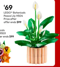 Target LEGO® Botanicals Peace Lily offer