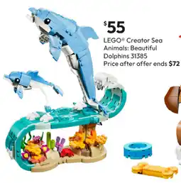Target LEGO® Creator Sea Animals: Beautiful Dolphins offer