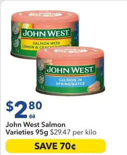 Ritchies John West Salmon offer