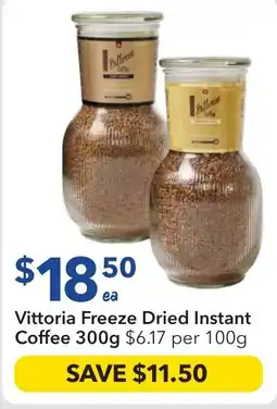 Ritchies Vittoria Freeze Dried Instant Coffee offer