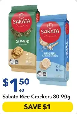 Ritchies Sakata Rice Crackers offer