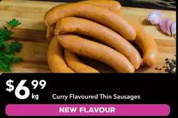 Ritchies Curry Flavoured Thin Sausages offer