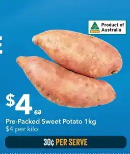Ritchies Pre-Packed Sweet Potato offer