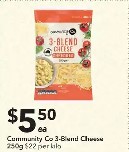 Ritchies Community Co 3-Blend Cheese offer