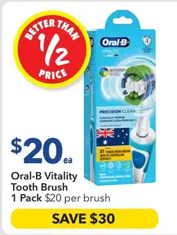 Ritchies Oral-B Vitality Tooth Brush offer