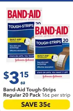 Ritchies Band-Aid Tough-Strips Regular offer