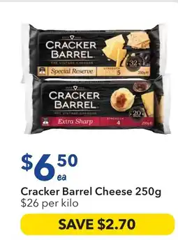 Ritchies Cracker Barrel Cheese offer