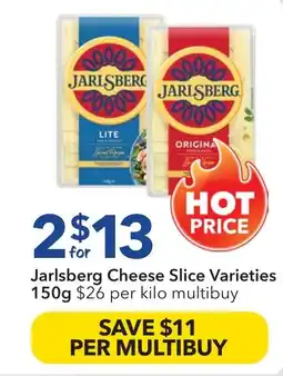 Ritchies Jarlsberg Cheese Slice Varieties offer