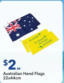 Ritchies Australian Hand Flags offer