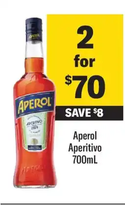 Liquorland Aperol Aperitivo offer