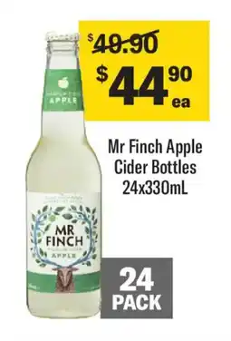 Liquorland Mr Finch Apple Cider Bottles offer
