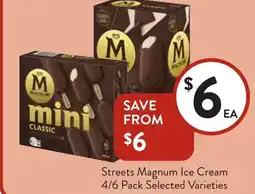 Foodworks Streets Magnum Ice Cream offer