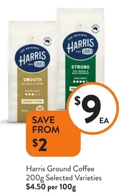 Foodworks Harris Ground Coffee offer
