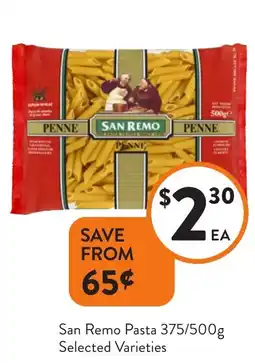 Foodworks San Remo Pasta offer