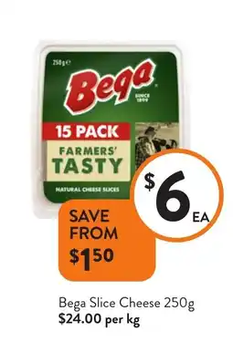 Foodworks Bega Slice Cheese offer