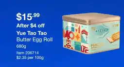 Costco Butter Egg Roll offer