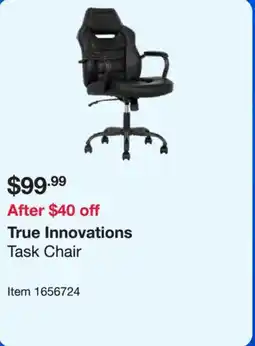 Costco True Innovations Task Chair offer