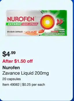 Costco NUROFEN Zavance Liquid offer