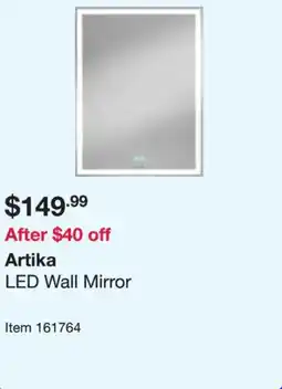 Costco LED Wall Mirror offer