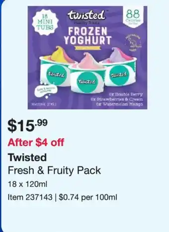 Twisted Fresh & Fruity Pack