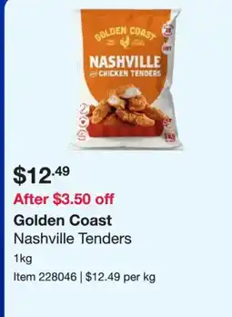 Costco GOLDEN COAST Nashville Tenders offer