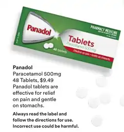 Priceline Panadol Paracetamol offer
