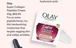 Priceline Olay Super Collagen Peptides Cream offer