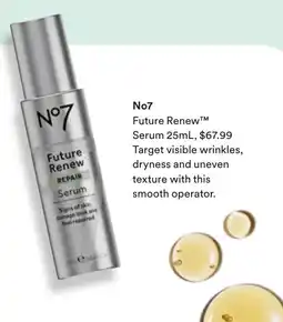 Priceline No7 Future Renew™ Serum offer