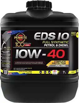 Autopro Penrite EDS 10 Every Day Full Synthetic 10W-40 offer